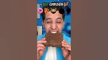 CHOCOLATE FOUNTAIN EMOJIS! 🍫😱 w/ The Nut Garden! #asmr #candy #food #trendytreats