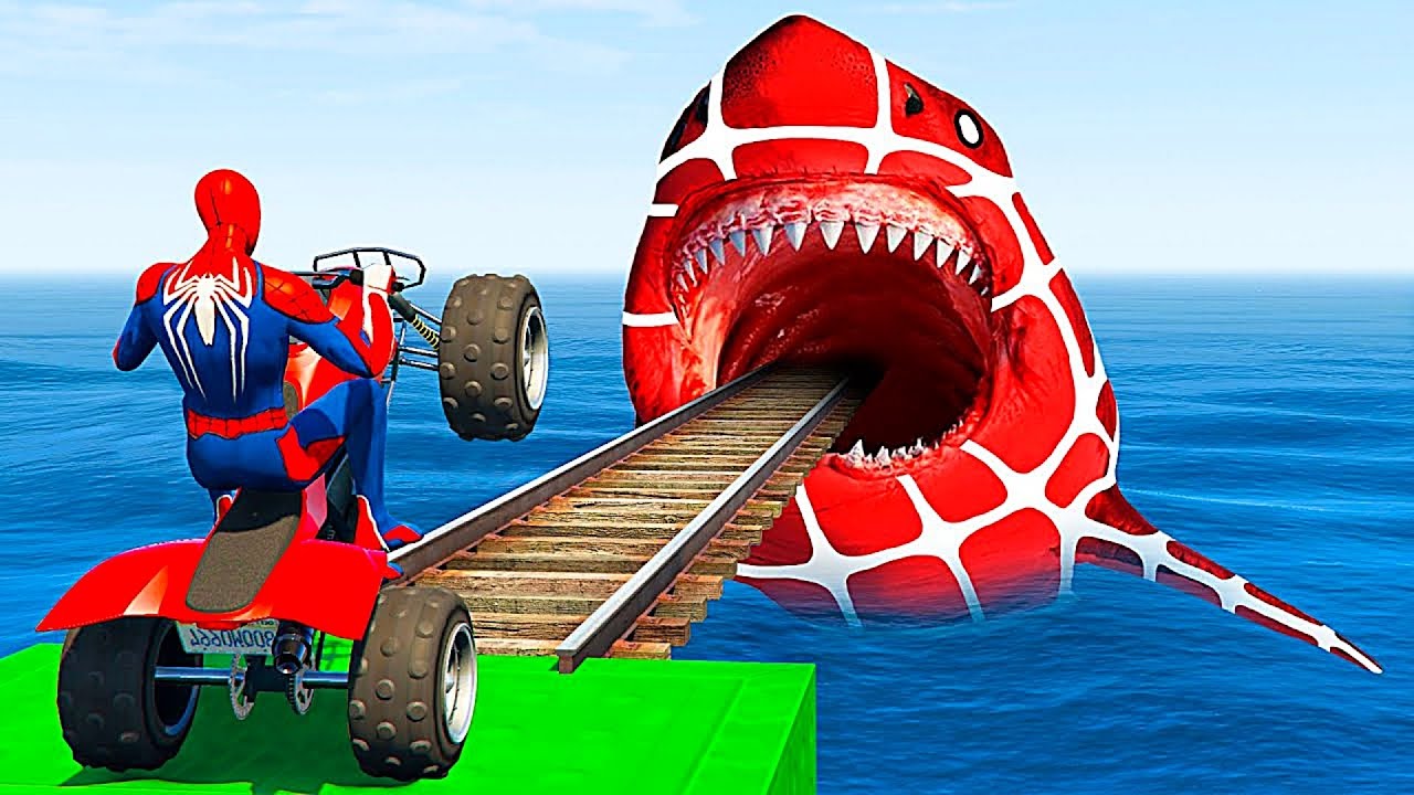 الرجل العنكبوت انقاذ باتمان Spider-Man Rescue batman vs iron man vs venom funny Game GTA 5 superhero