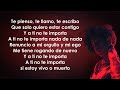 Micro TDH, Lasso - Ni Vivo Ni Muerto (Letra/Lyrics)