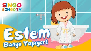 ESLEM Banyo Yapıyor 🛁 – SingoSongo TV I İsme Özel Çocuk Şarkıları 🎶 Resimi