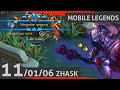 MOBILE LEGENDS - COLOQUEI MUITA PRESSÃO JOGANDO DE ZHASK ‹ DoctorKaFuZo ›