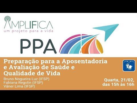 Amplifica - Preparação para a Aposentadoria e Avaliação de Saúde e Qualidade de Vida