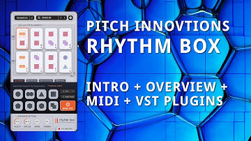Pitch Innovations - RHYTHM BOX Overview + MIDI and VST Demo
