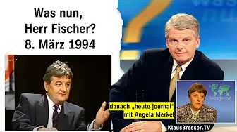 Was nun, Herr Fischer? Die ZDF-Sendung mit Klaus Bresser und Klaus-Peter Siegloch vom 8. März 1994 thumbnail