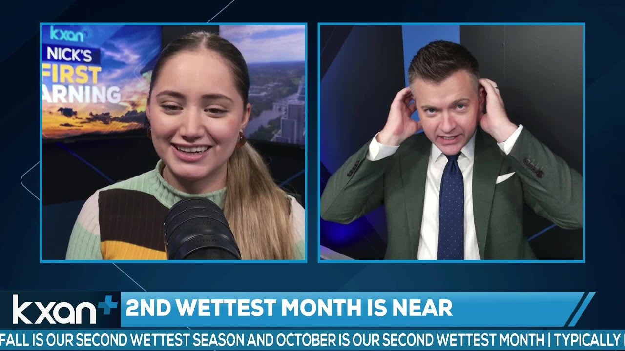 Nick's First Warning: 2nd wettest month of the year is near - YouTube