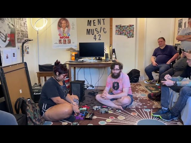 Dylan Houser and Christen Black at Apartment Music 42