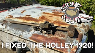 I Used A Hammer To Permanently Fix The Holley 1920 Carb (Stone Soup IV: A New Hope) by Dead Dodge Garage 6,599 views 4 days ago 6 minutes, 30 seconds