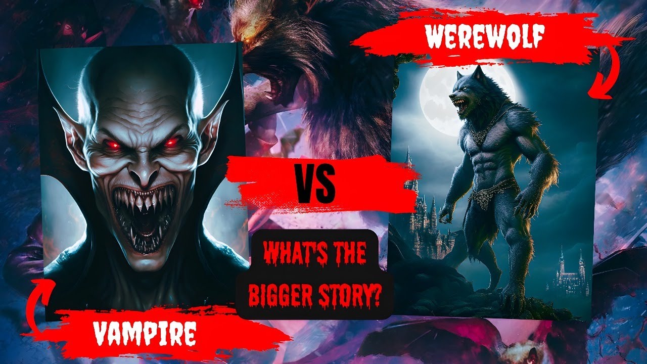 The Vampire vs The Werewolf | What's The Bigger Story?