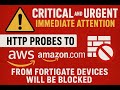 Fortigate - Default_AWS health is being disabled from today. SDWAN Rules using AWS_health impacted
