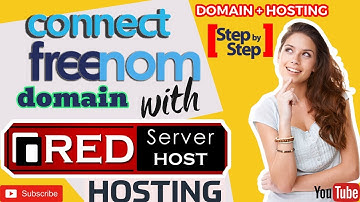 How to Connect Freenom domain to Redserverhost Hosting [Step by Step] ☑️