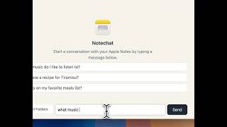 Chat with your Apple Notes and AI screenshot 4