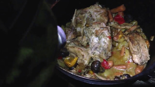 Theron cooked bugs bunny and then we ate him :)