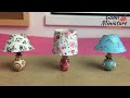 ミニチュアテーブルランプを作った【DIY Miniature Table lamp】