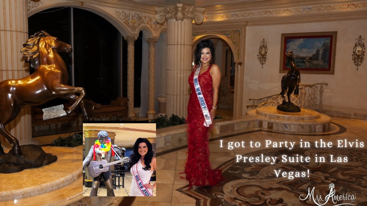 ✨I got to party in the Elvis Presley Suite in Las Vegas! ✨