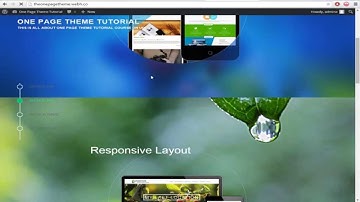 Build a One Page OR Single Page WordPress Website - PART 1 INSTALLATION OF THEME