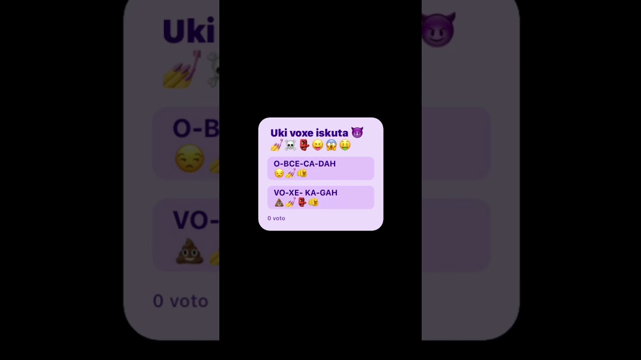 VOXEH KA-GAH💩💅😈🫵🤑