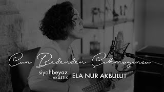 Ela Nur Akbulut - Can Bedenden Çıkmayınca (SiyahBeyaz Akustik) Resimi