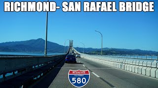 Interstate 580 Across the Richmond-San Rafael Bridge