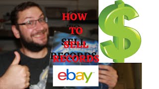 HOW TO SELL VINYL RECORDS ON EBAY for beginners by looking up catalog numbers and using discogs