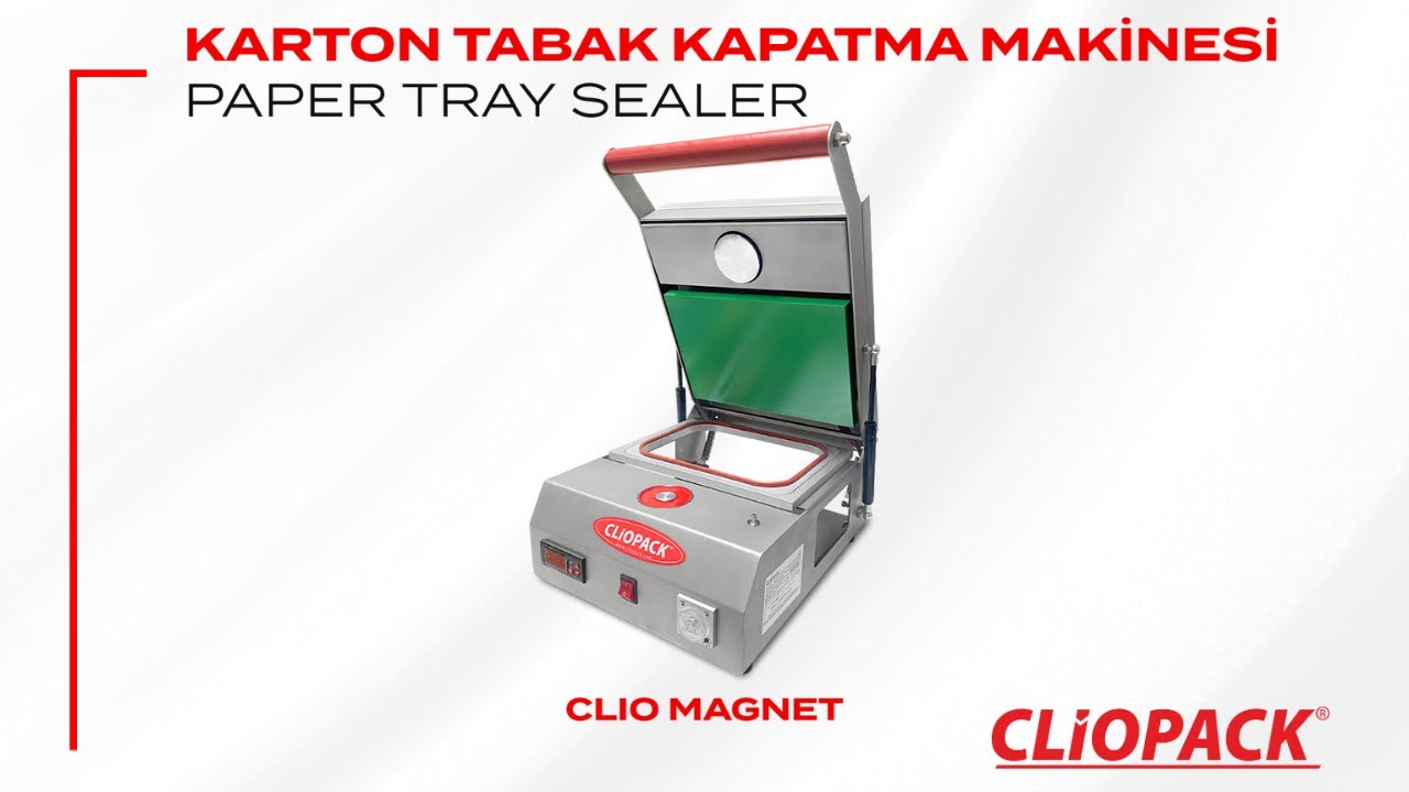 CLIO Magnet Tabak Karton Kapatma Makinesi | Carton Plate Closing Machine
