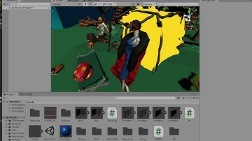 Light Dots Island in Unity