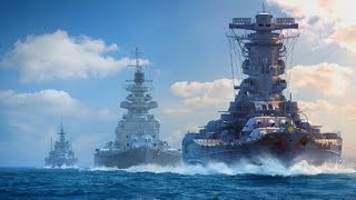 Морские Легенды: Линкор Родом Из Японии Вышел В Море. World Of Warships: Legends