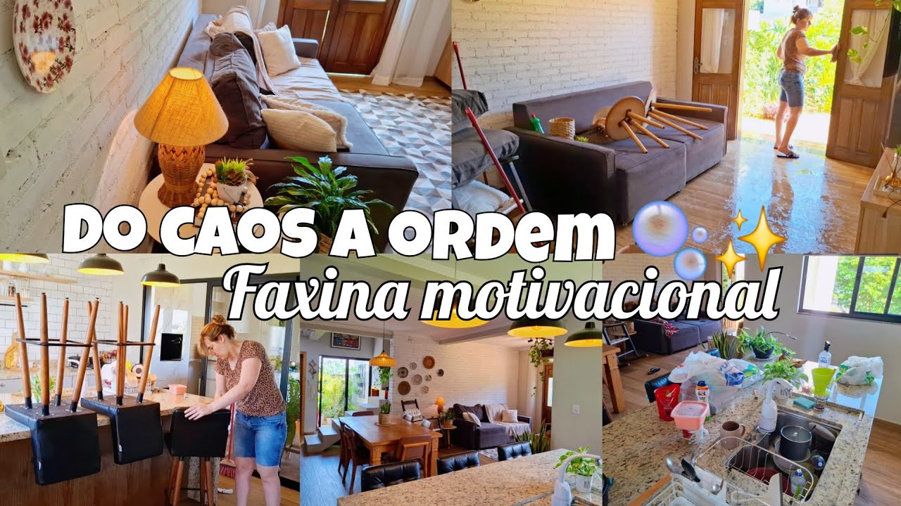 🧼FAXINA na CASA🫧 Limpando o CAOS, Do lixo ao luxo, Colocando a casa em ORDEM , Motivação de limpeza 