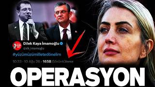 OPERASYON DİLEK İMAMOĞLU... ŞAKA GİBİ KULİS. YENİ PARTİ'DEN YENİ PARTİ Mİ ÇIKIYOR? SESLİ MAKALE