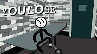 All Routes In Stickman Jailbreak 5 Funny Escape Simulation - Gameplay Walkthrough screenshot 1