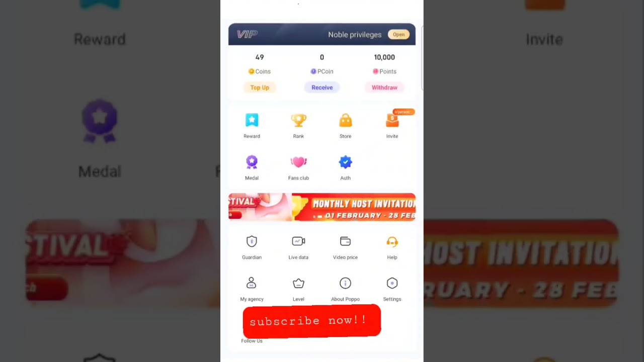 HOW TO EXCHANGE POINTS FOR COINS ON POPPO 