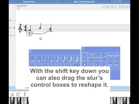 Adjusting Slurs