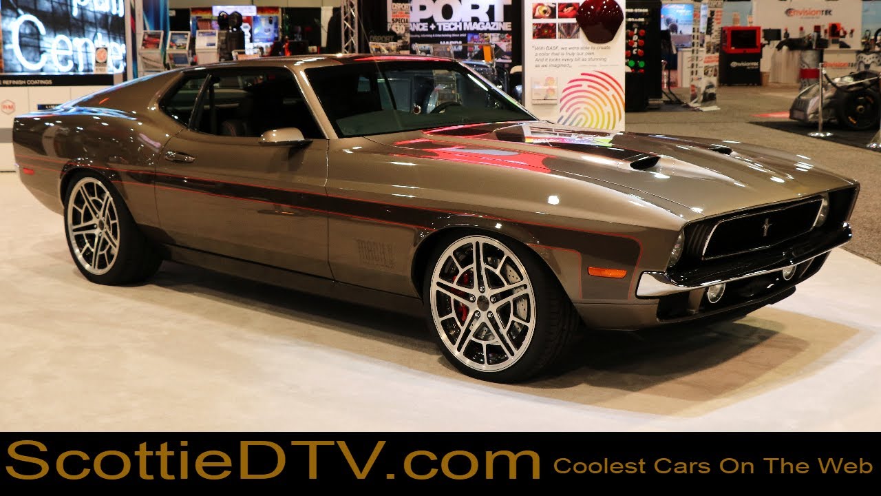 【EEUN】Mocha Fluff Mustang 1971 Ford Mustang
