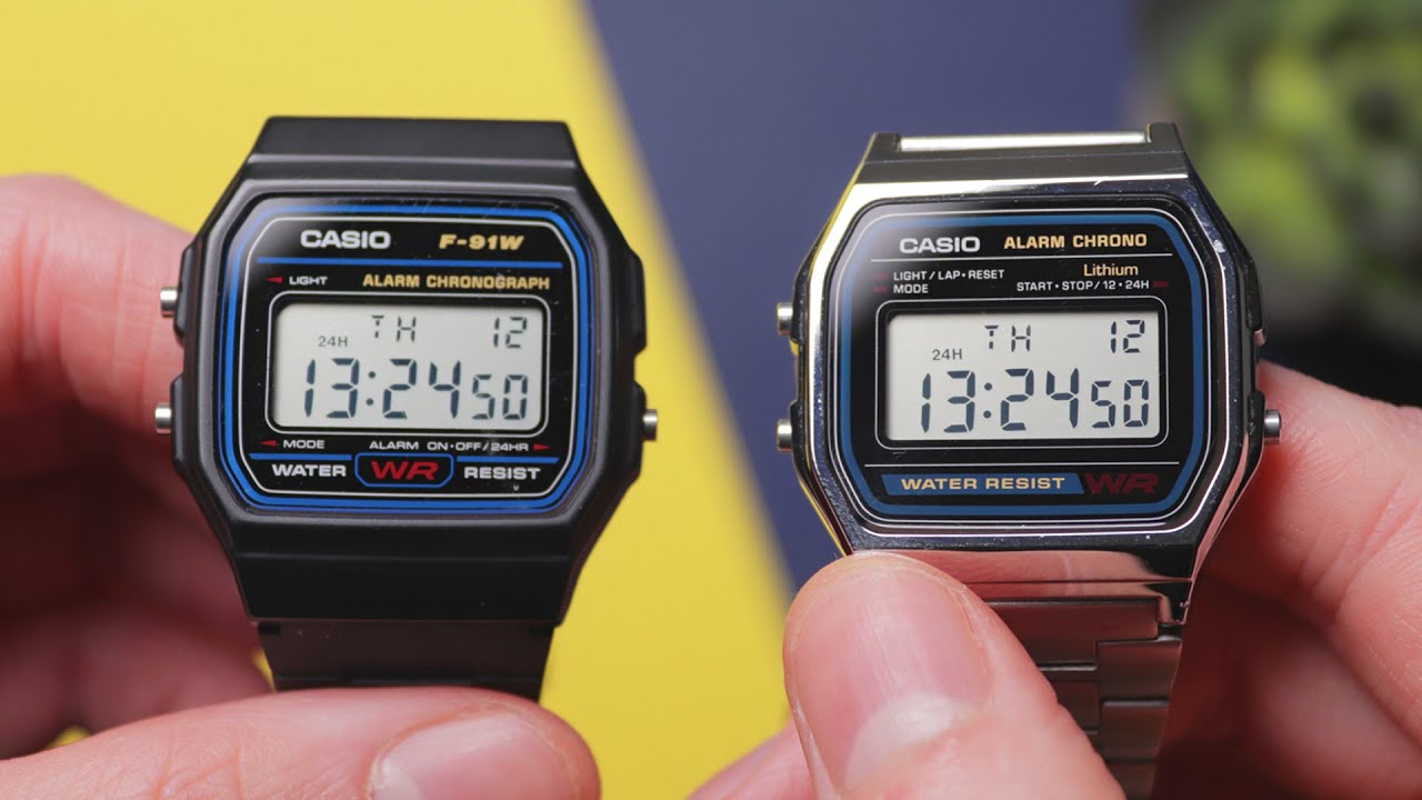 casio f91w