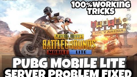 PUBG Mobile lite Server problem fixed||Play Pubg mobile lite on 1GB Ram phones||TechRoster