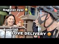 Surprise Delivery Kay Love❤️ Nag drive-thru gamit ang SCOOTER! Hindi ako pinagbilhan?