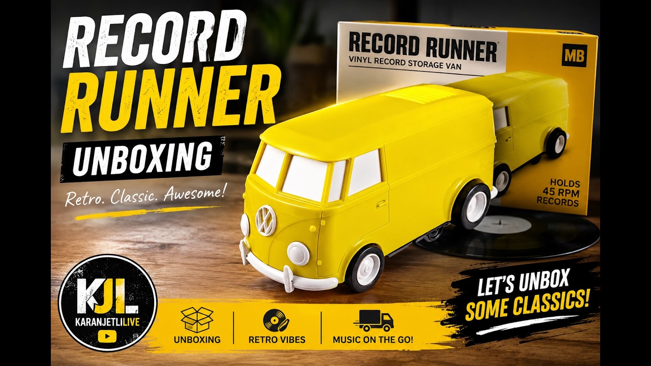 タムコ　レコードランナー　music’n ワーゲンバス　T1 T2 Record Runner Unboxing | A VW Van with a Vinyl Twist! - YouTube
