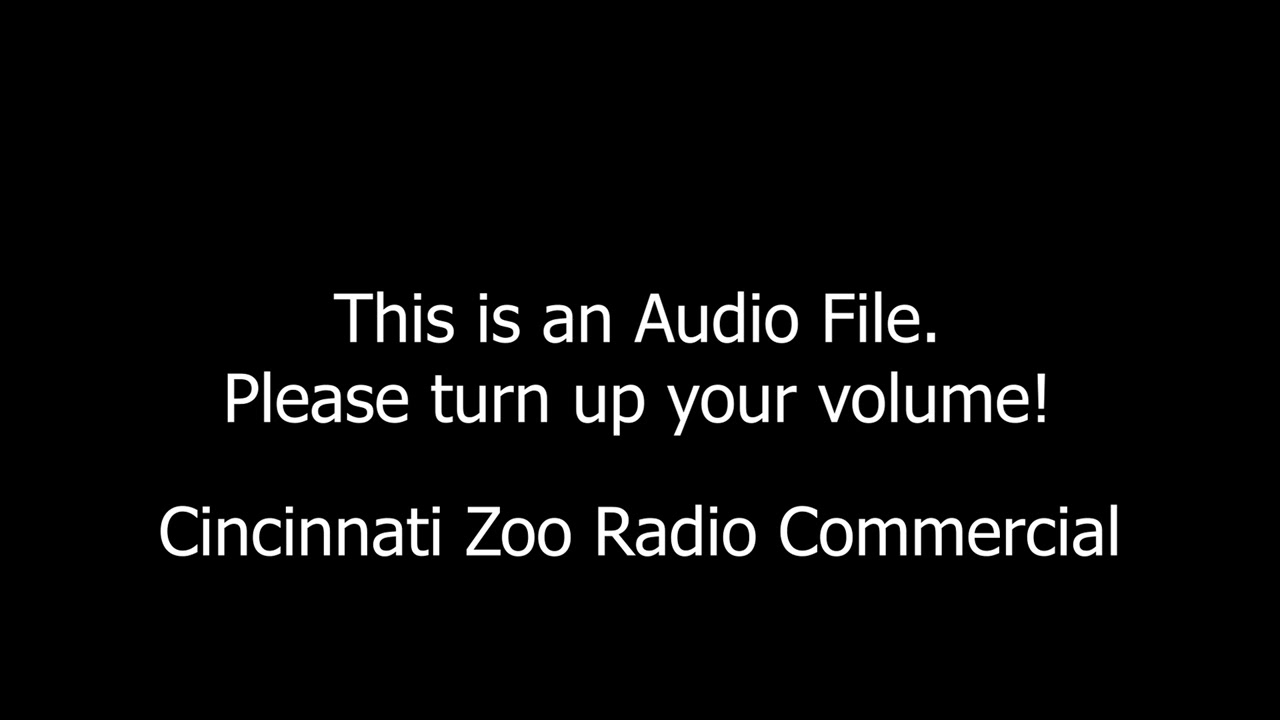 Cincinnati Zoo Commercial