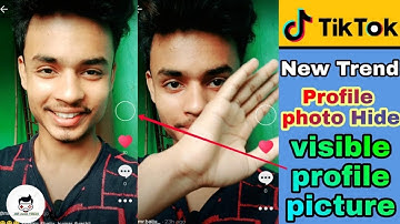 DP Hide//Tik Tok new Trend invisible profile picture Tutorial | invisible DP Magic
