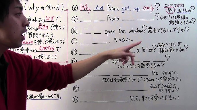 英語 中1 27 Who の使い方 Youtube