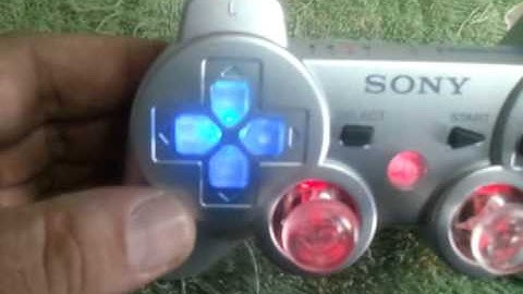 Silver Dualshock 3 With Bullet buttons