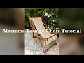 Macrame Lounge Chair Tutorial