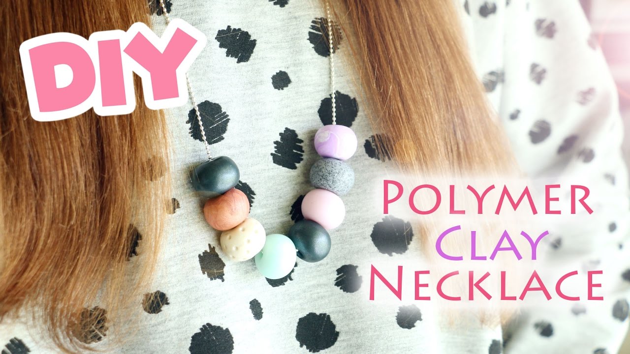 Statement bead necklace: 10 tips for making polymer clay beads