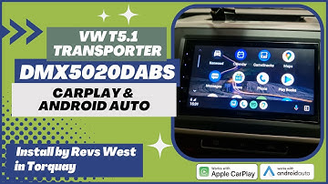 VW T5.1 Transport Gets Apple CarPlay & Android DMX5020DABS