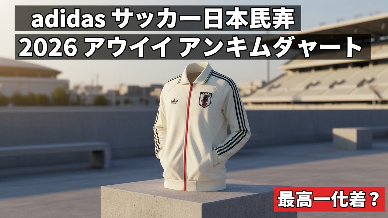 アディダス】日本代表アンセムジャケットが普段使いで神だった件 (厳選