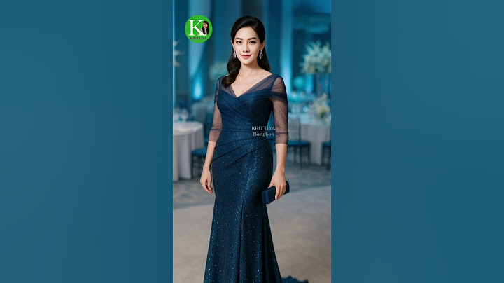 ชุดแม่เจ้าบ่าว สวยหรู งดงามมาก #ชุดแม่เจ้าสาว