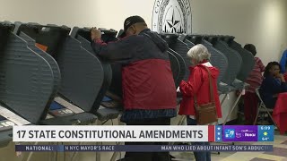 ELECTION NIGHT: Amendments, bonds and propositions on the ballot
