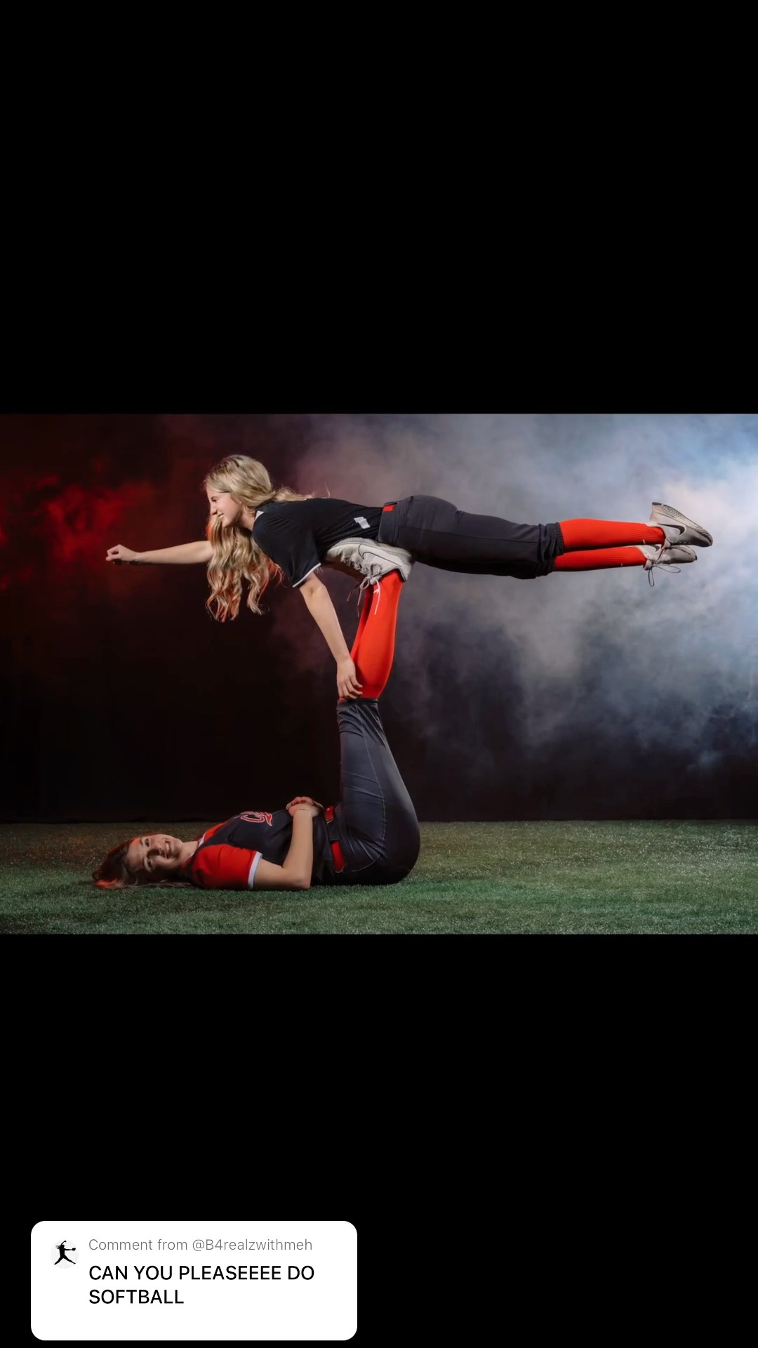 Softball favorites! Awesome poses and reactions during this photoshoot! #sportsphotography