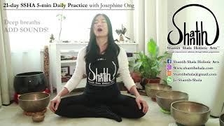 SHANTIH SHALA HOLISTIC ARTS 21-day challenge: 5-min Daily Practice