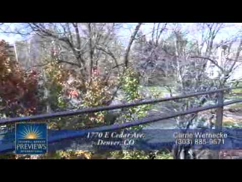 1770 E Cedar Avenue, Denver, CO home video tour
