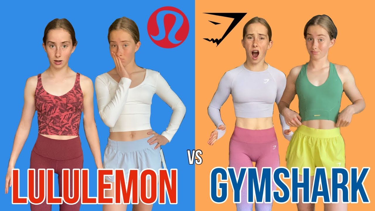LULULEMON VS GYMSHARK  which has better sportswear? PolinaTumbles 